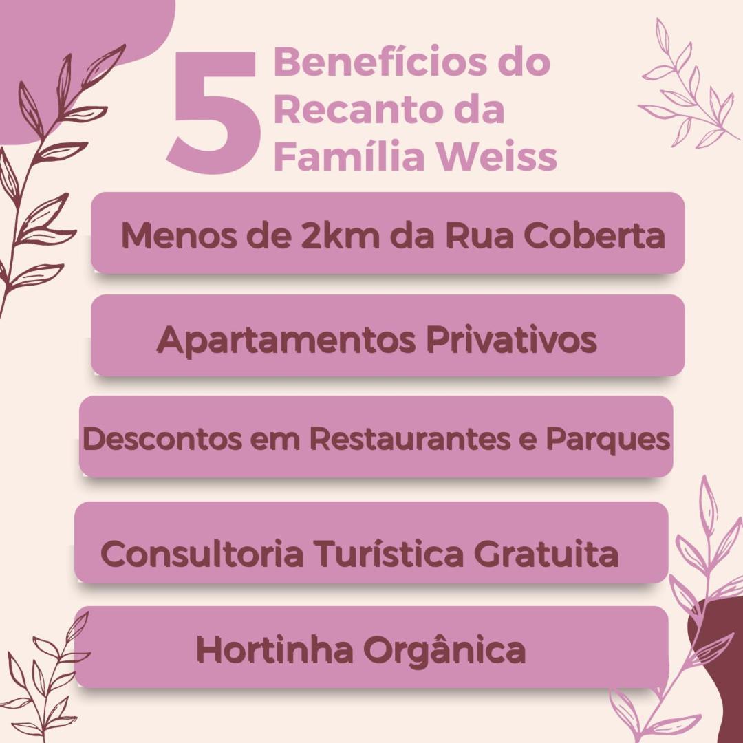 Recanto Familia Weiss Gramado Zewnętrze zdjęcie